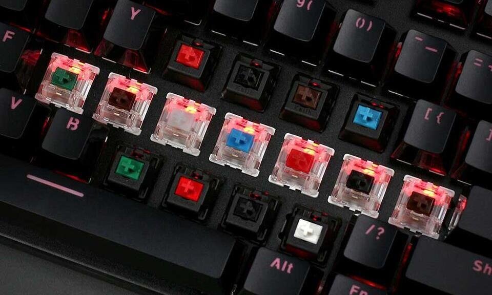 HOW MANY SWITCHES IN A 75 KEYBOARD